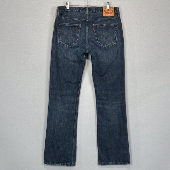 Levi's Other - Levis Jeans Mens 34x34 Blue 527 Slim Fit Bootcut Mid Rise Dark Wash Cotton Denim